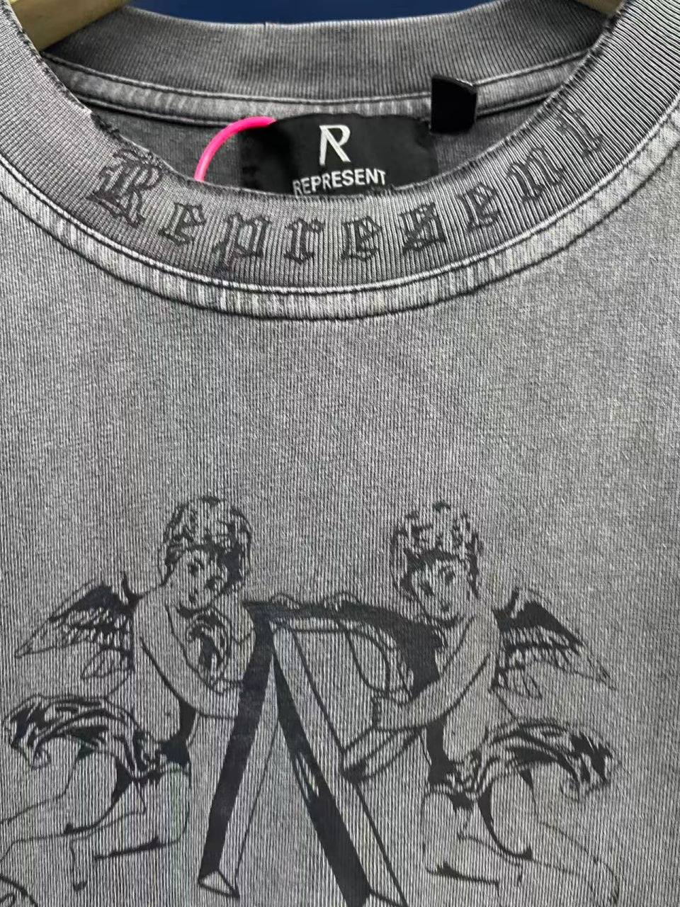 Vintage style washed summer wear T shirt