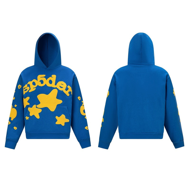 Spiderweb hoodie High-quality pure cotton for autumn and winter