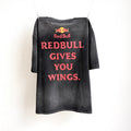 Unisex Vintage T Shirts Saint × Red Bull Limited Edition Collaboration T-Shirt. Features authentic-spec heavyweight fabric (280g post-wash weight) and vintage single-stitch/blind-stitch construction. Finished with enzyme grinding, sandblasting, and d
