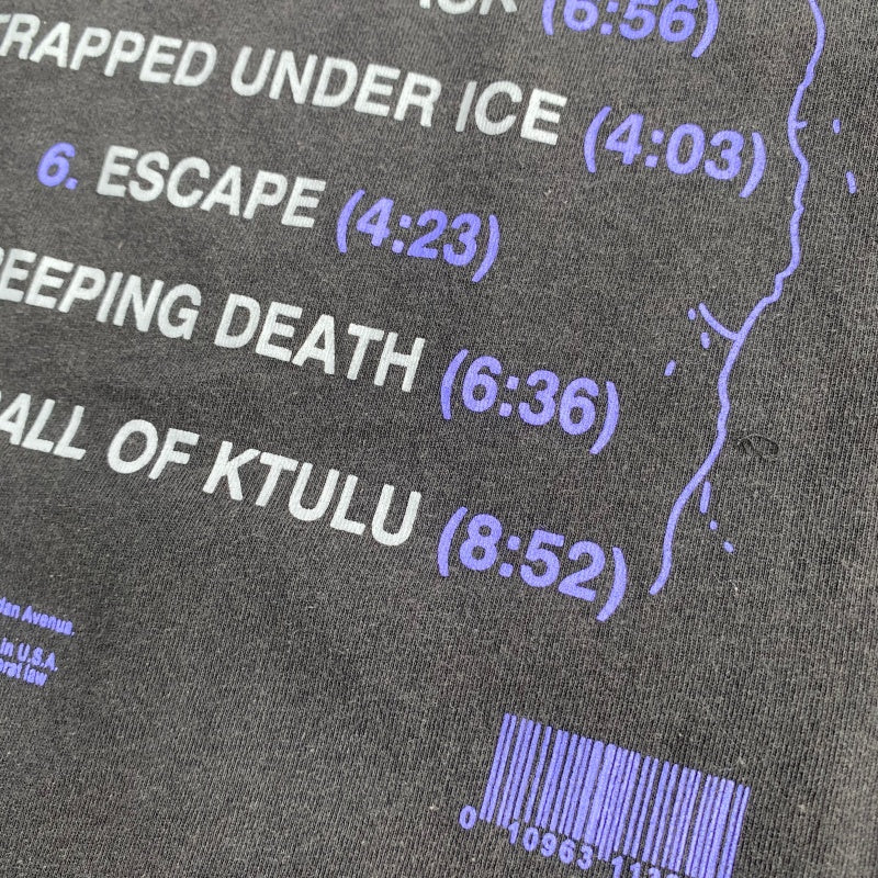Unisex Vintage T Shirts METALLICA "Lightning Chair" Limited Edition Vintage-Style Washed & Distressed Tee