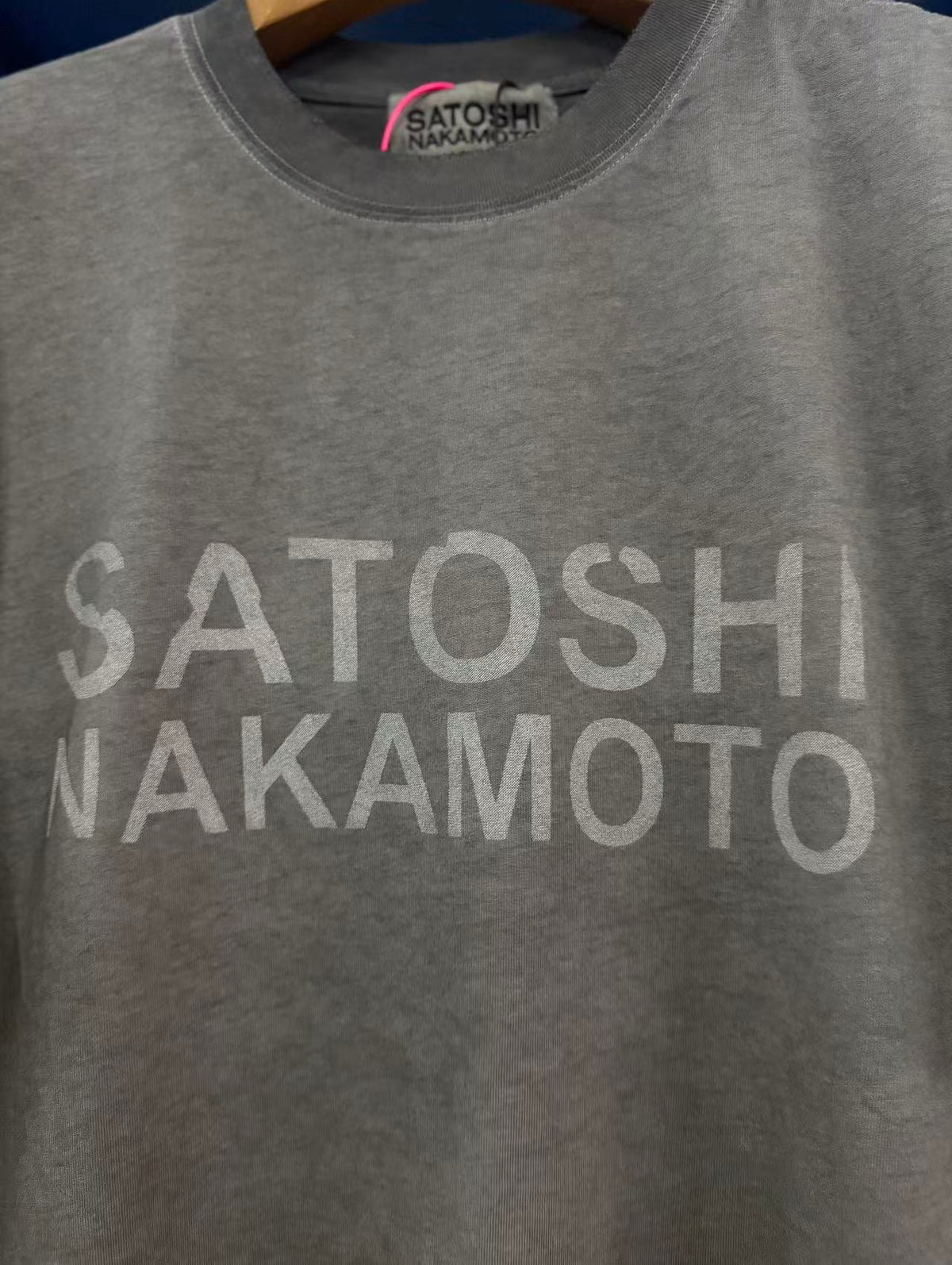Satoshi Nakamoto t shirt High-quality heavyweight streetwear with a vintage, distressed aesthetic.