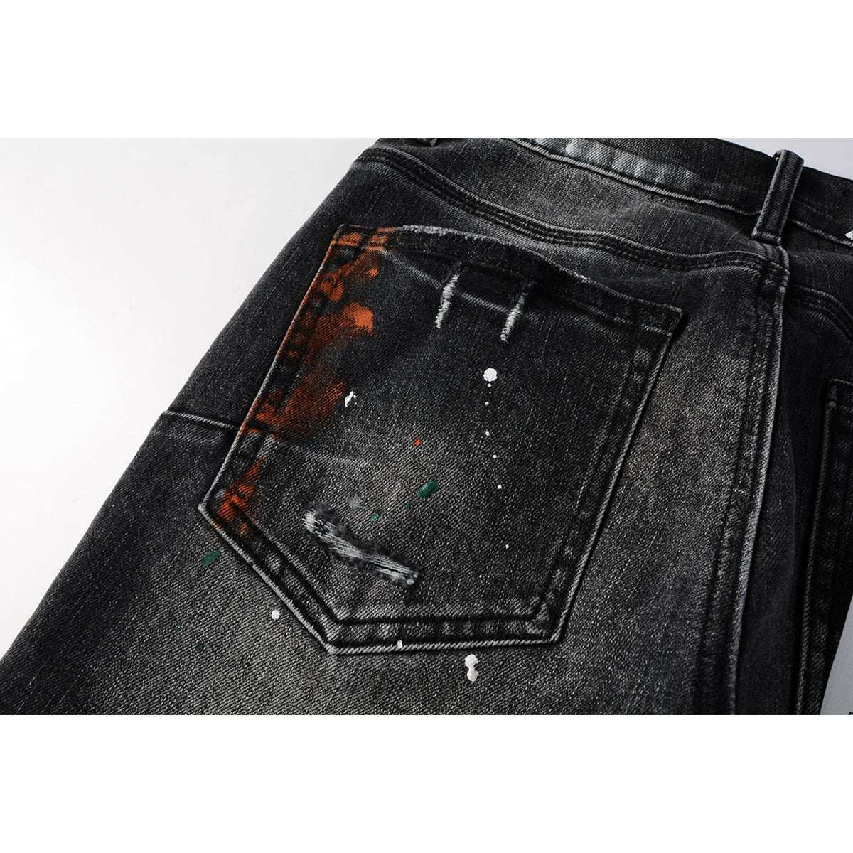 purple brand jeans Pure Cotton High Street Trend