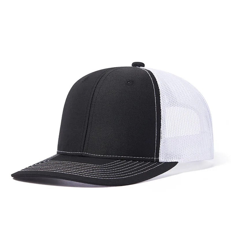Trendy flat brimmed snapback hatsbreathable