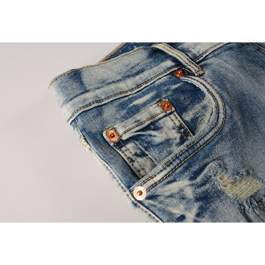 purple brand jeans Pure Cotton High Street Trend