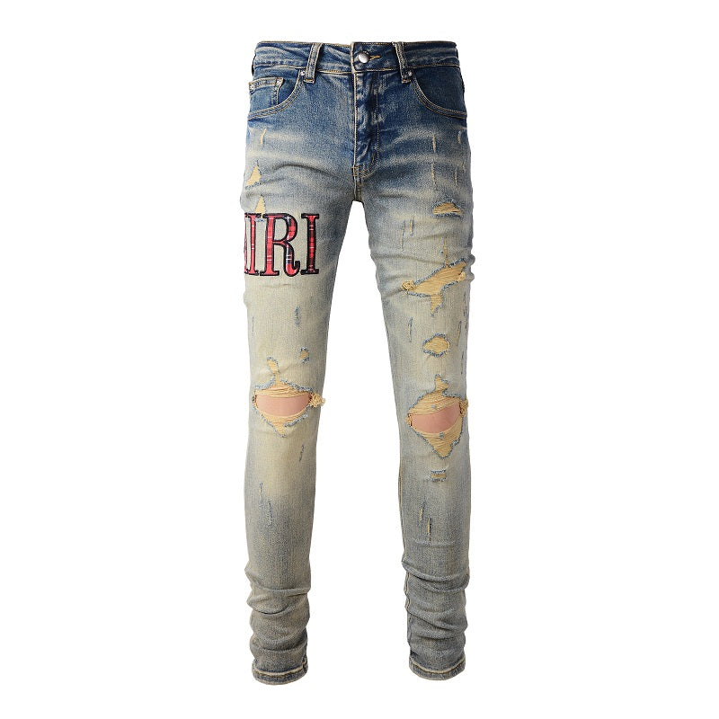 AM Jeans High Street Distressed#888