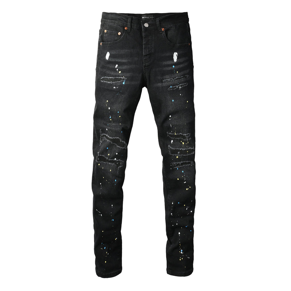 purple brand jeans High Street Distressed
