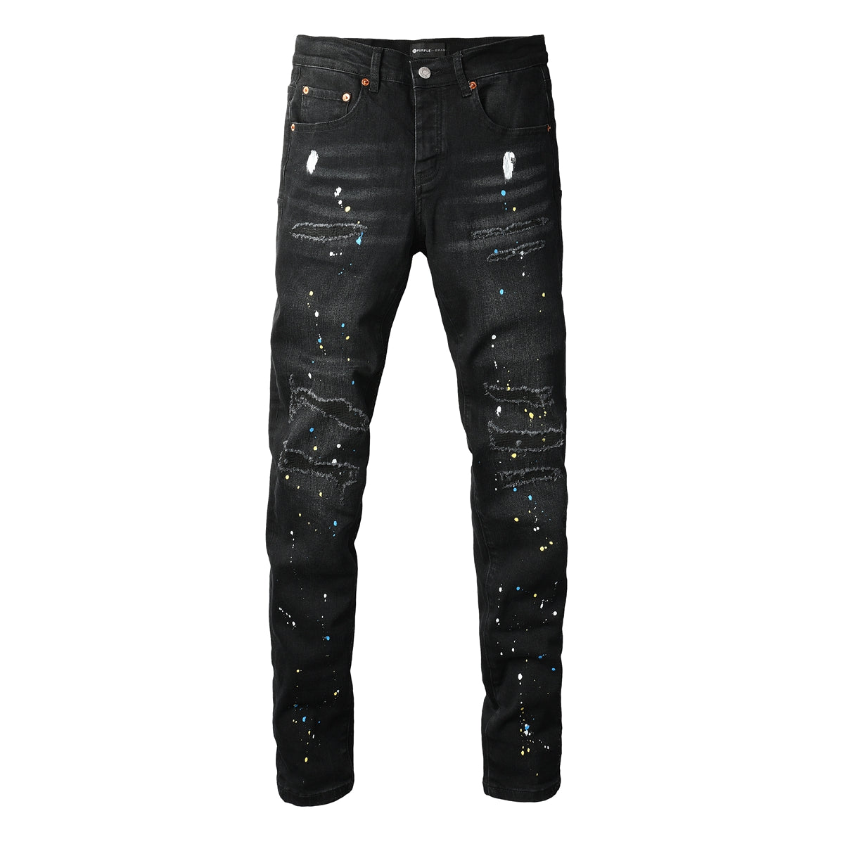 purple brand jeans High Street Distressed