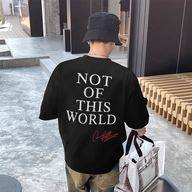 Mens T-shirt Vintage Trendy streetwear featuring a distinctive Dennis Rodman graphic print.