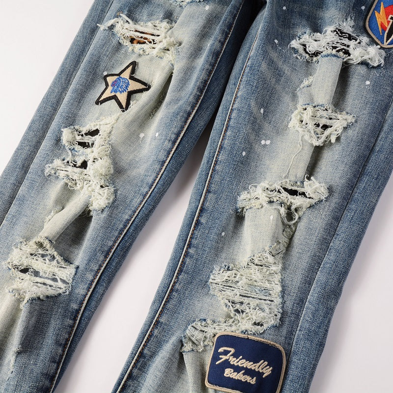 AMIRI Jeans High Street Distressed#6539