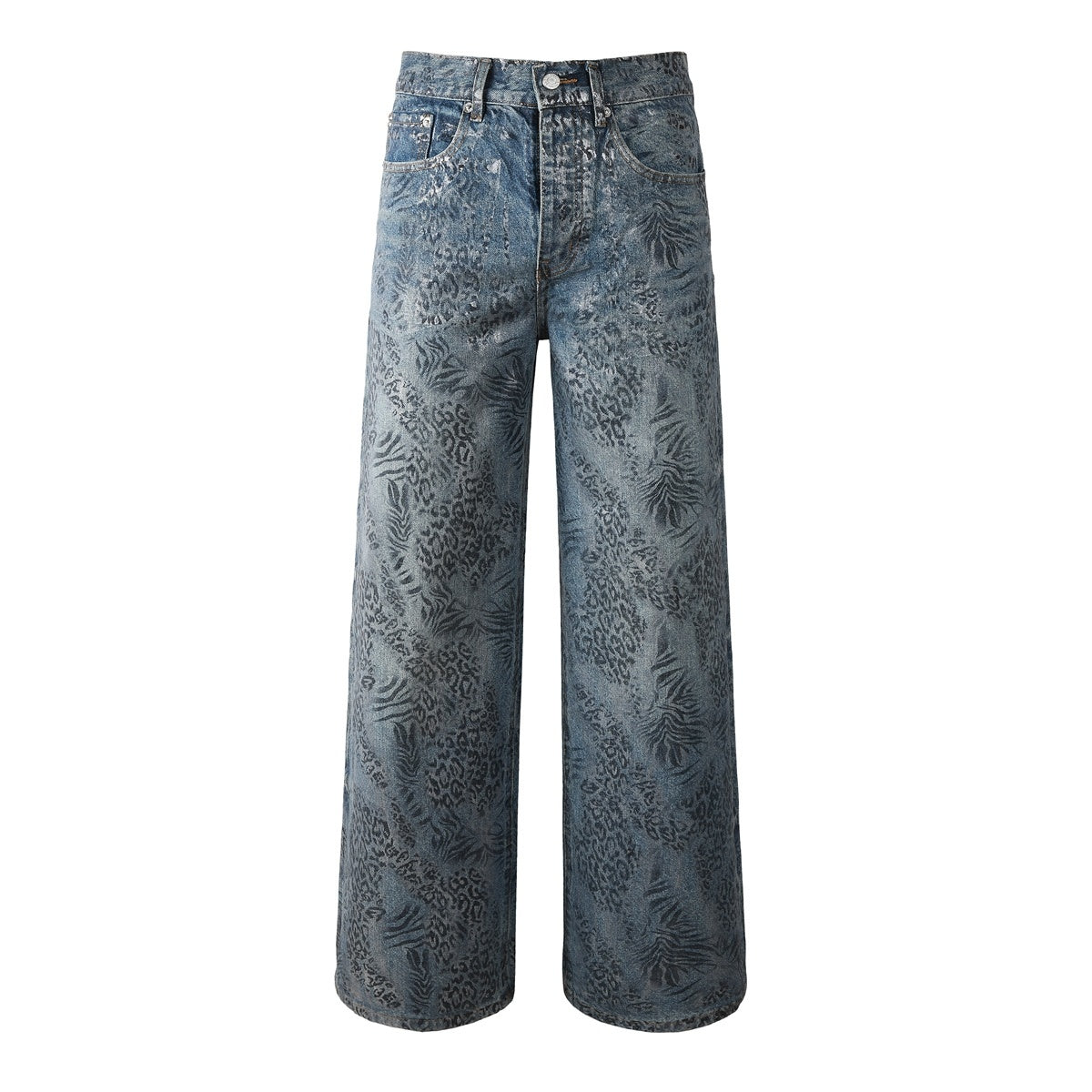 purple brand jeans Rhinestones #100