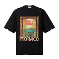 RHUDE T Shirts Vintage Monaco Coastal Artwork