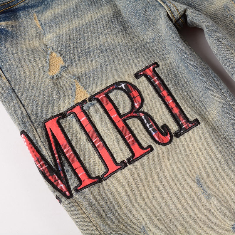AM Jeans High Street Distressed#888