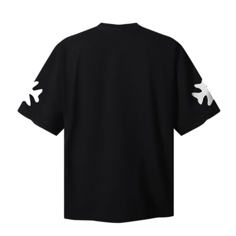 RHUDE T Shirts Old English Shield Typography