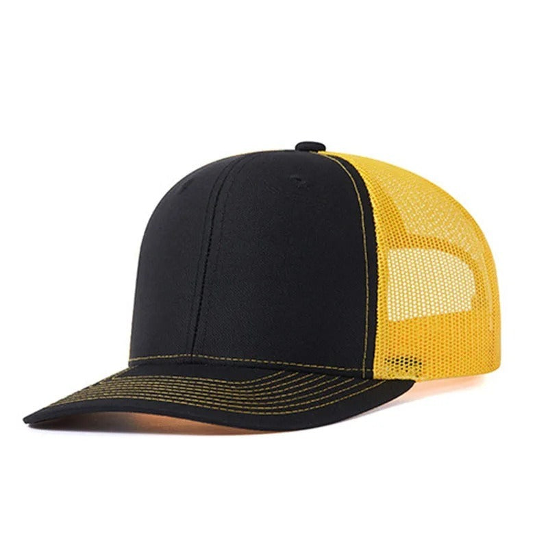 Trendy flat brimmed snapback hatsbreathable