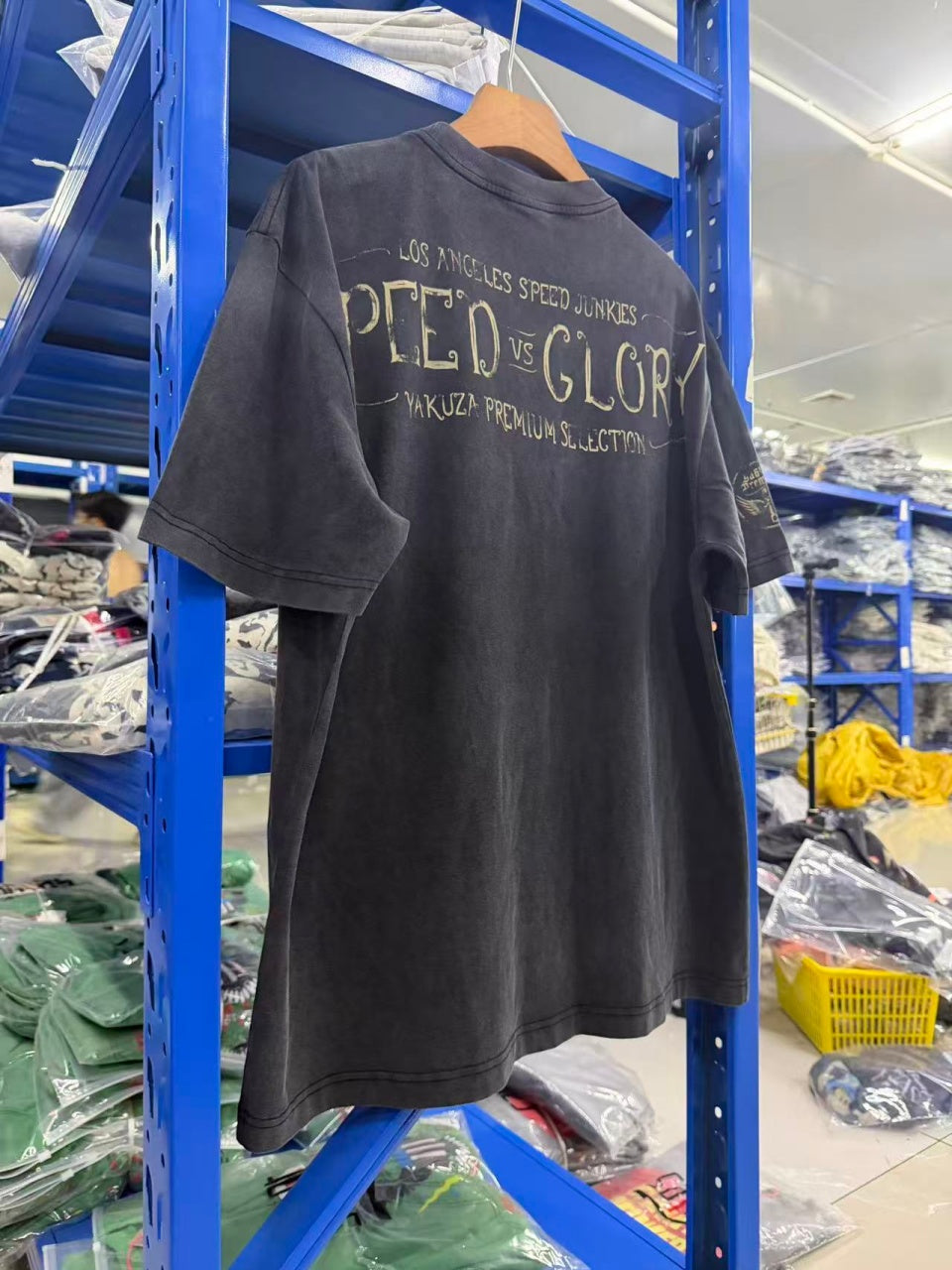 Vintage style washed summer wear T shirt