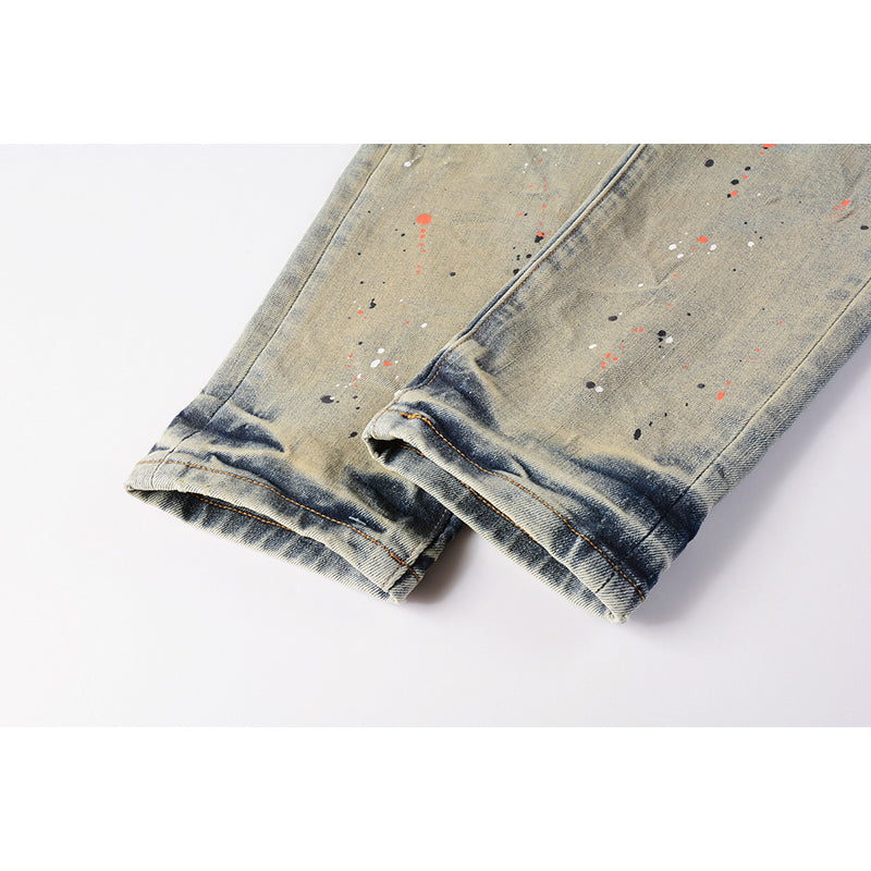 purple brand jeans Pure Cotton High Street Trend
