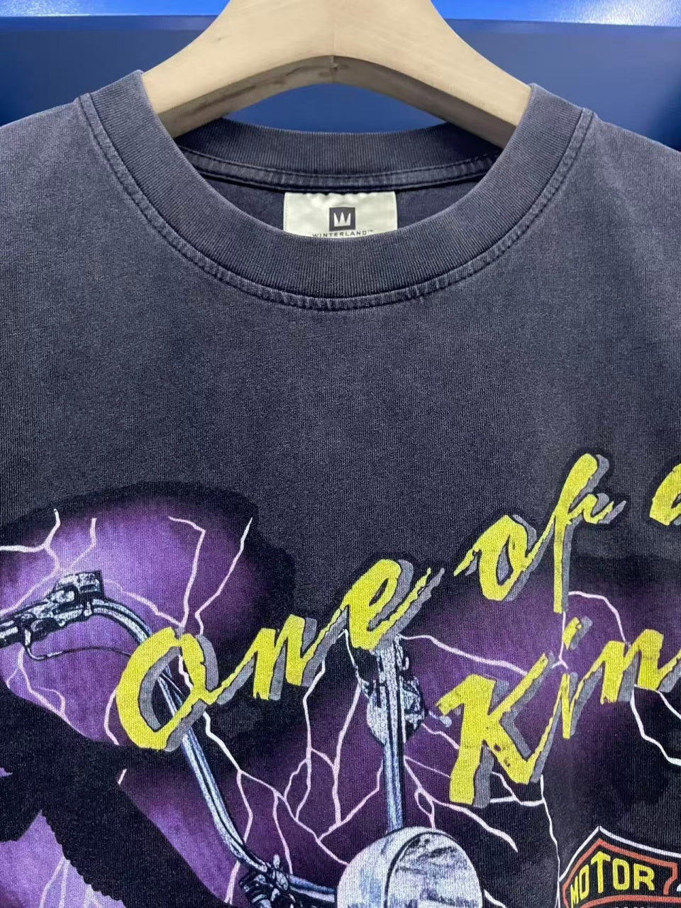 Vintage style washed summer wear T shirt