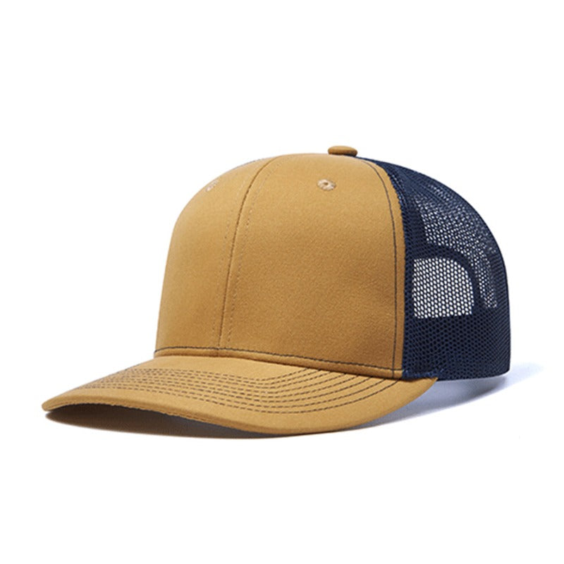 Trendy flat brimmed snapback hatsbreathable