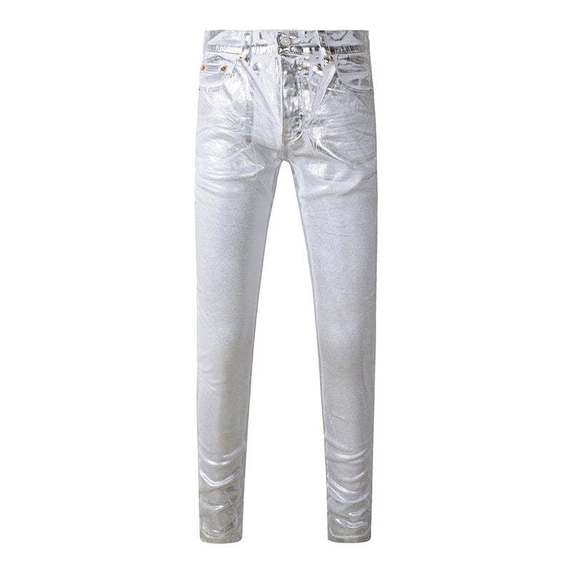 purple brand jeans Pure Cotton High Street Trend