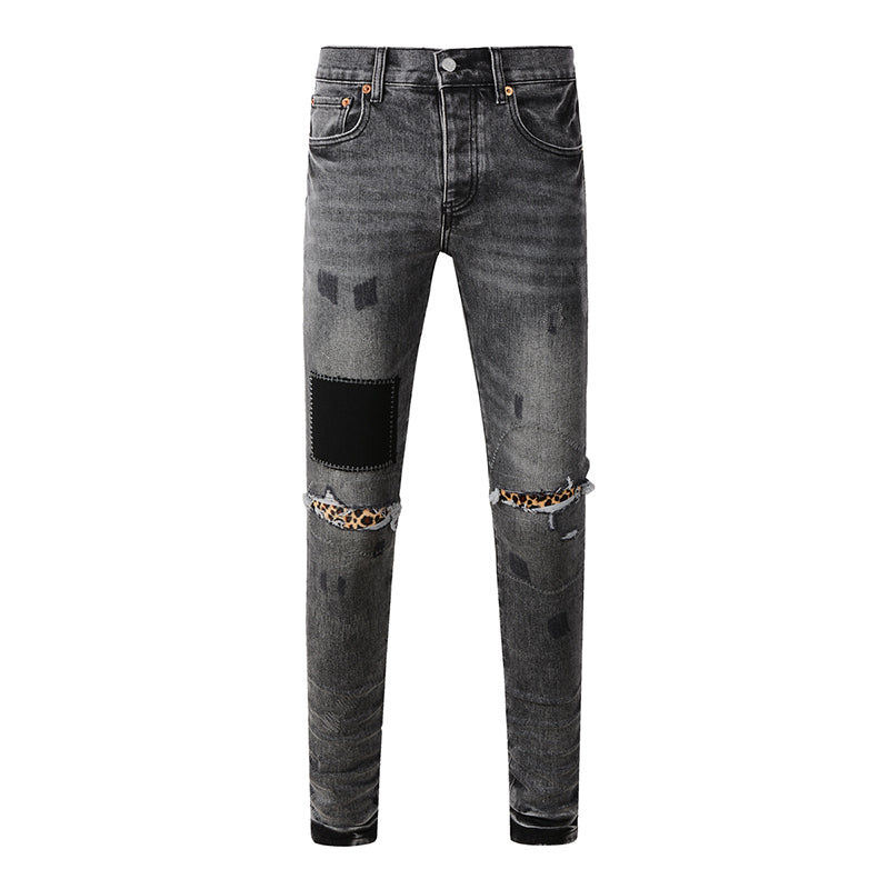 purple brand jeans Pure Cotton High Street Trend