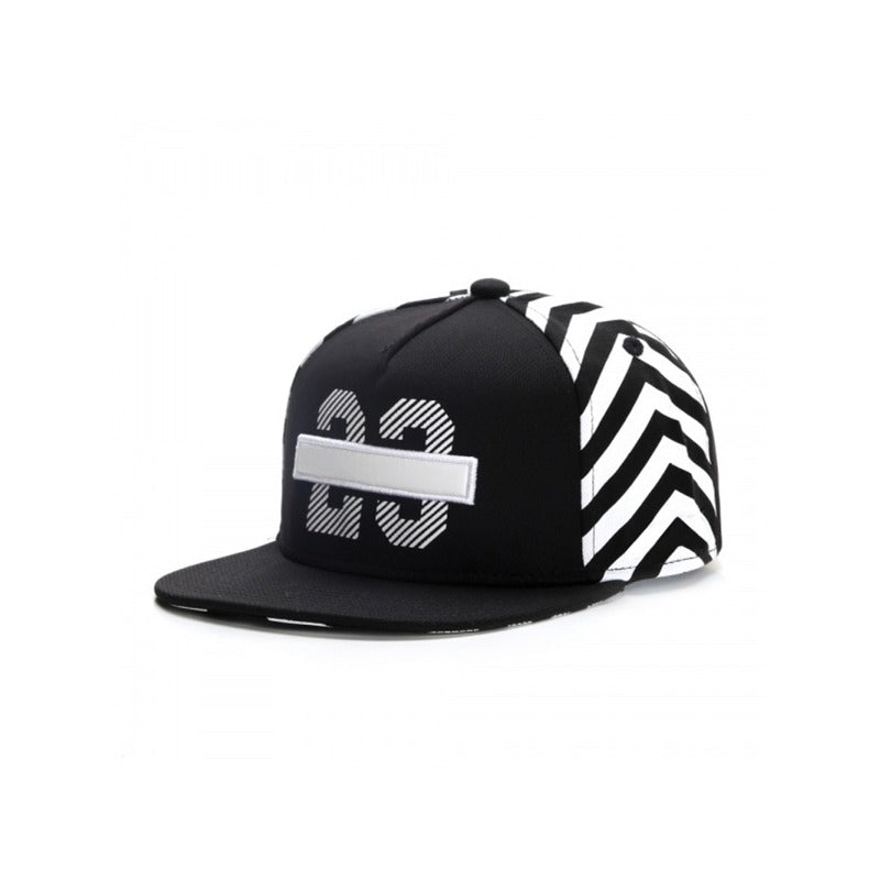 Trendy flat brimmed snapback hats