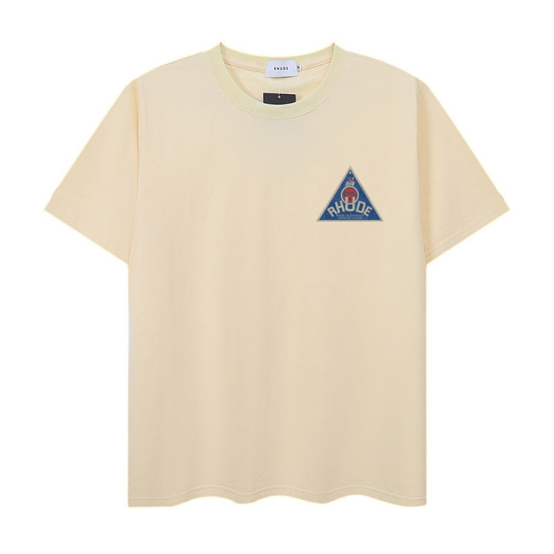 RHUDE T Shirts Vintage Pyramid Skull Graphic