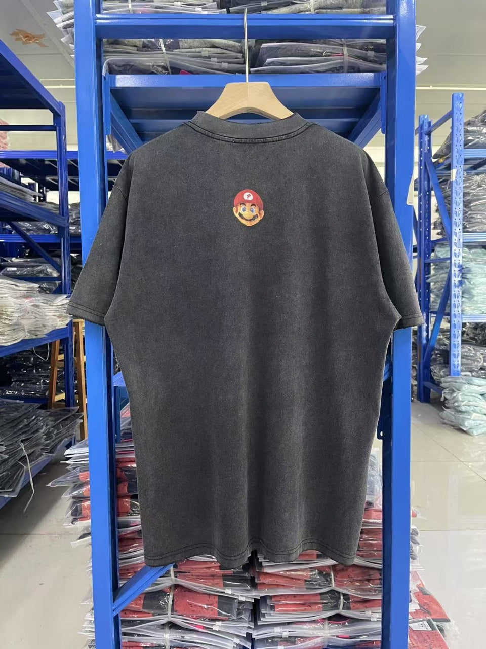 Vintage style washed summer wear T shirt