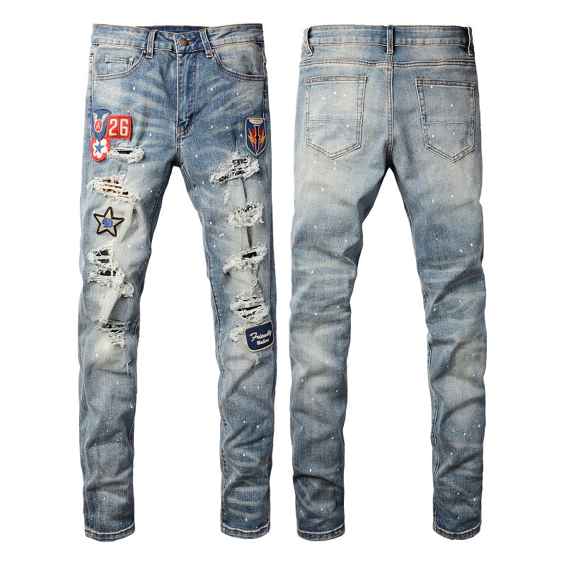AMIRI Jeans High Street Distressed#6539