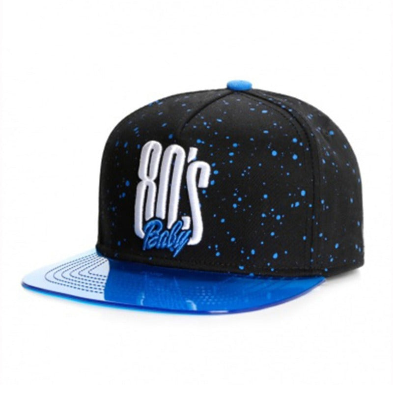 Trendy flat brimmed snapback hats80baby