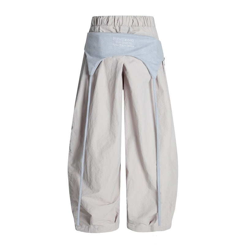 American-style streetwear harem pants Lightweight Baggy Streetwear Trousers