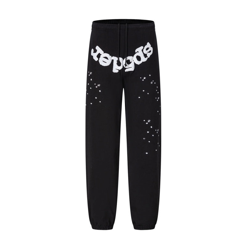 Spiderweb sweatpants High-quality pure cotton for autumn and winter Camouflage
