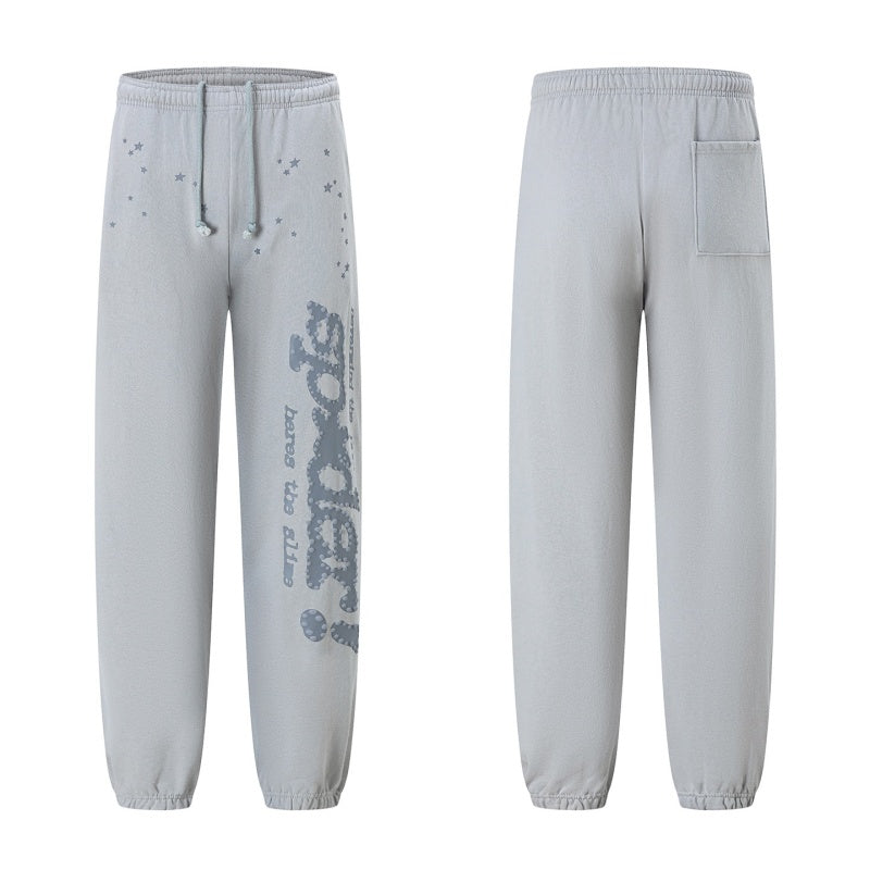 Spiderweb sweatpants High-quality pure cotton for autumn and winter Camouflage