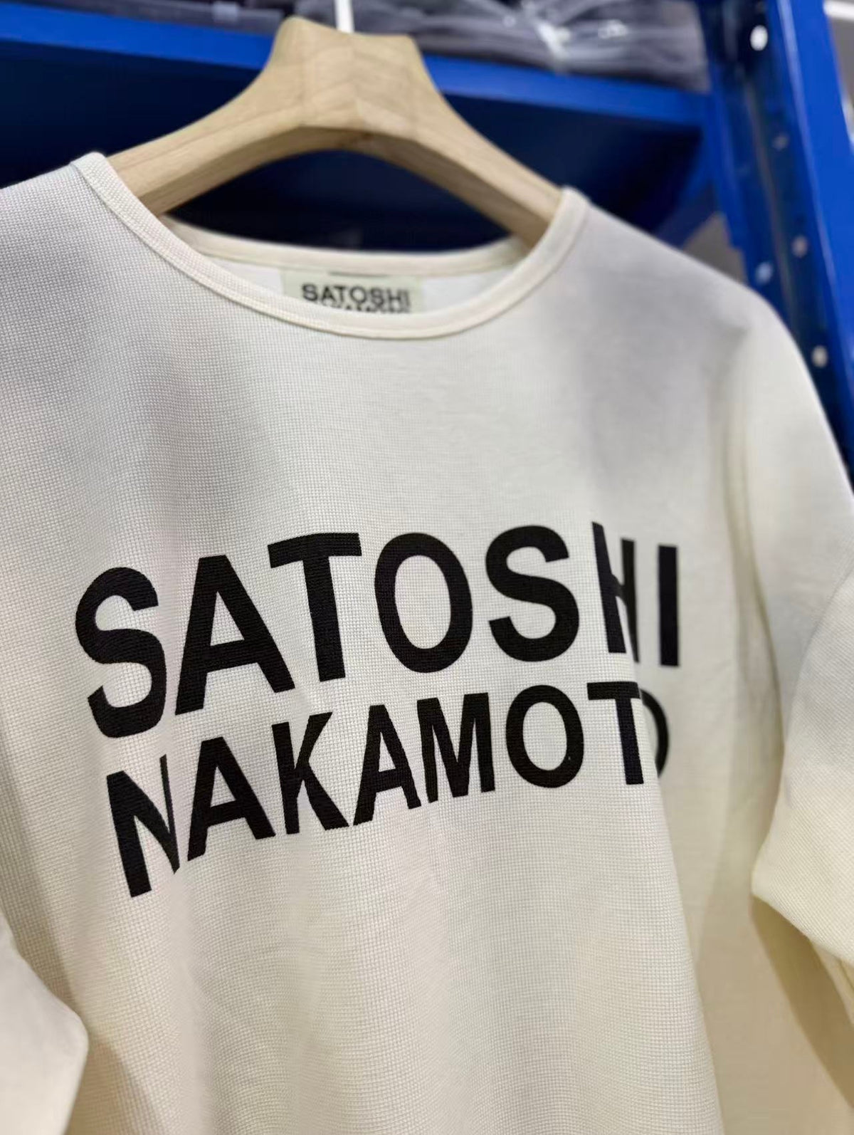 Satoshi Nakamoto Sweatshirt High-quality heavyweight streetwear with a vintage, distressed aesthetic.