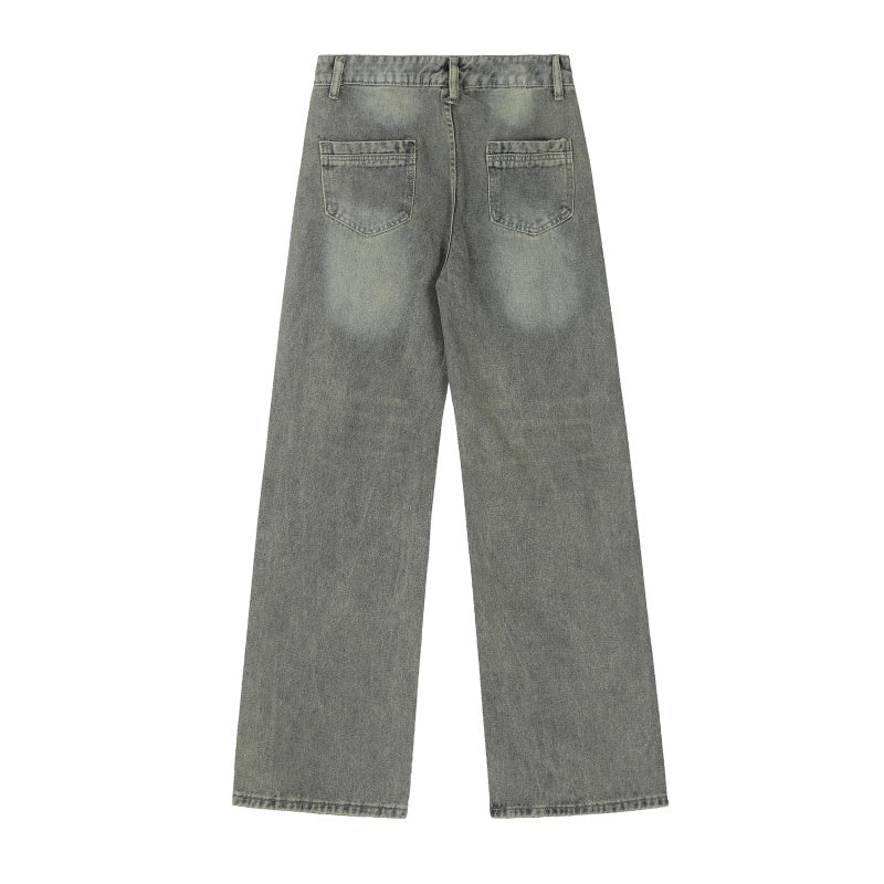 American-style streetwear harem pants Relaxed straight loose streetwear cut