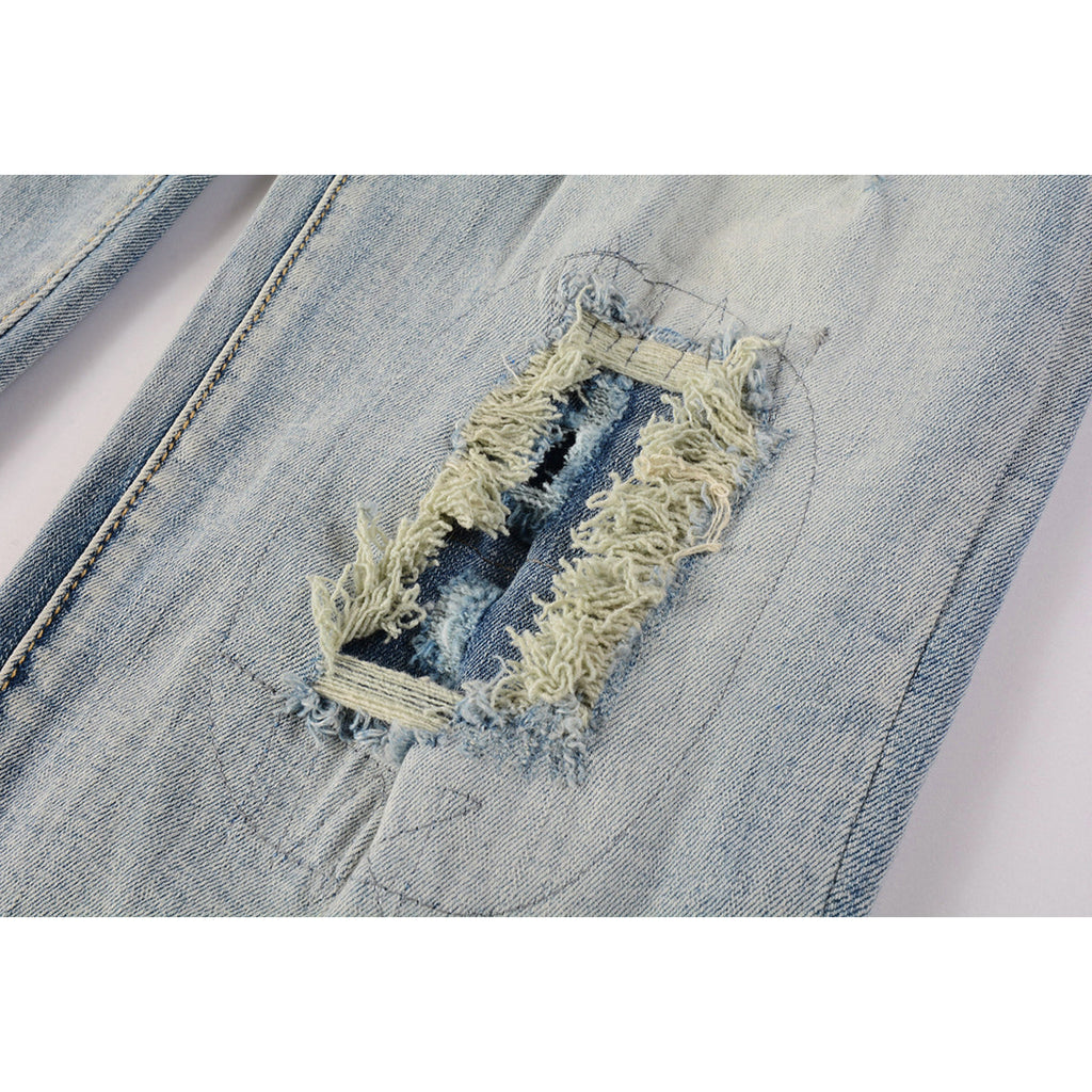 purple brand jeans Pure Cotton High Street Trend