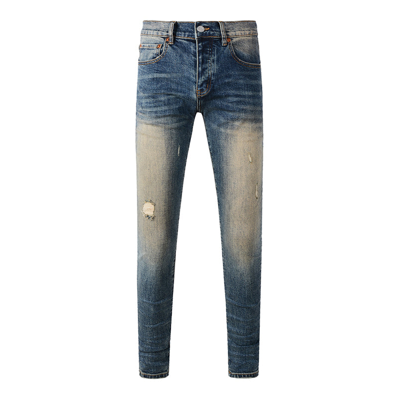 purple brand jeans Pure Cotton High Street Trend