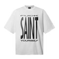 Saint Michael T Shirts High Contrast Oversized Text Layout Design