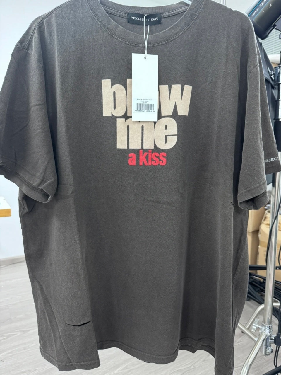 Vintage style washed summer wear T shirt