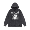 ERD Hoodie Vintage Acid Wash Outerwear Front Letter Motif Back Multi Snapshot Layout