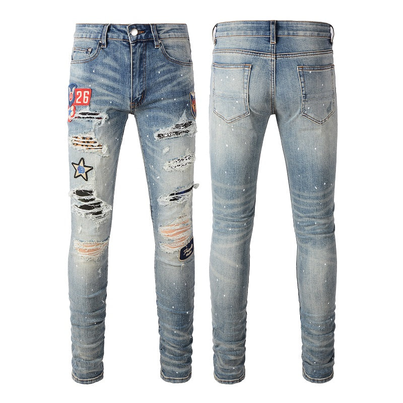 AM Jeans High Street Distressed#6539