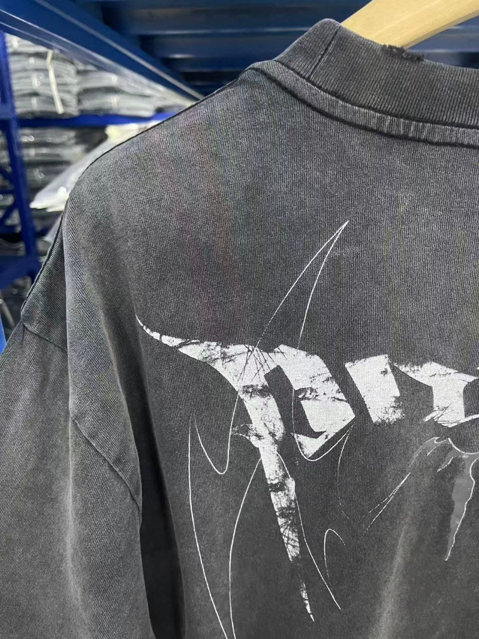 Vintage style washed summer wear T shirt
