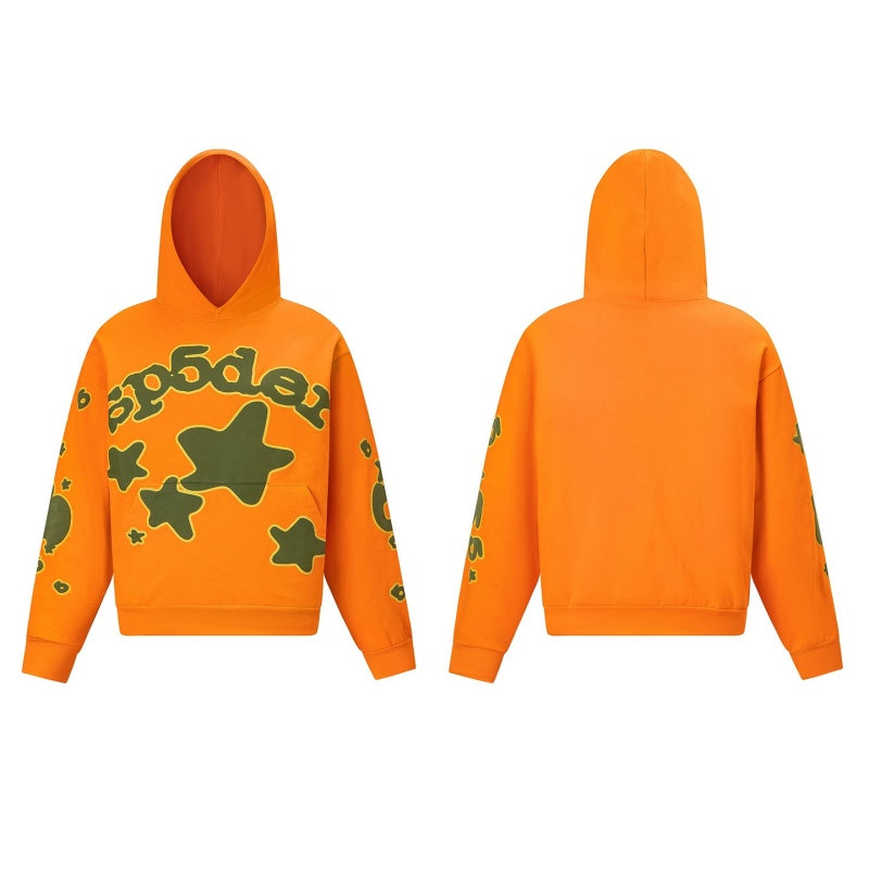Spiderweb hoodie High-quality pure cotton for autumn and winter