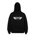 RHUDE Hoodie Sharp Winged R Logo Print