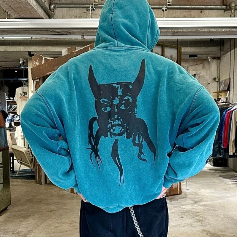 Unisex Vintage Hoodie "Giant of Abstract Art" Limited Edition Hoodie – Custom Heavyweight Fabric – Asut Enzyme-Wash Finish for Natural Fading