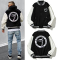 American-style baseball jacket Powered by Represent – Club Logo Embroidery (Vibe Style)