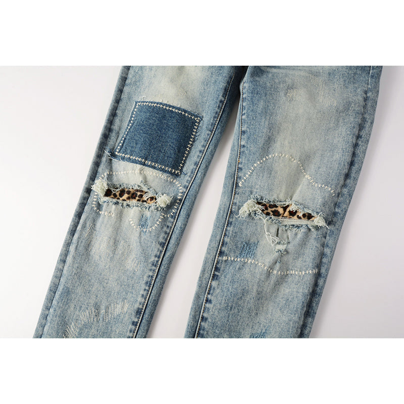 purple brand jeans Pure Cotton High Street Trend