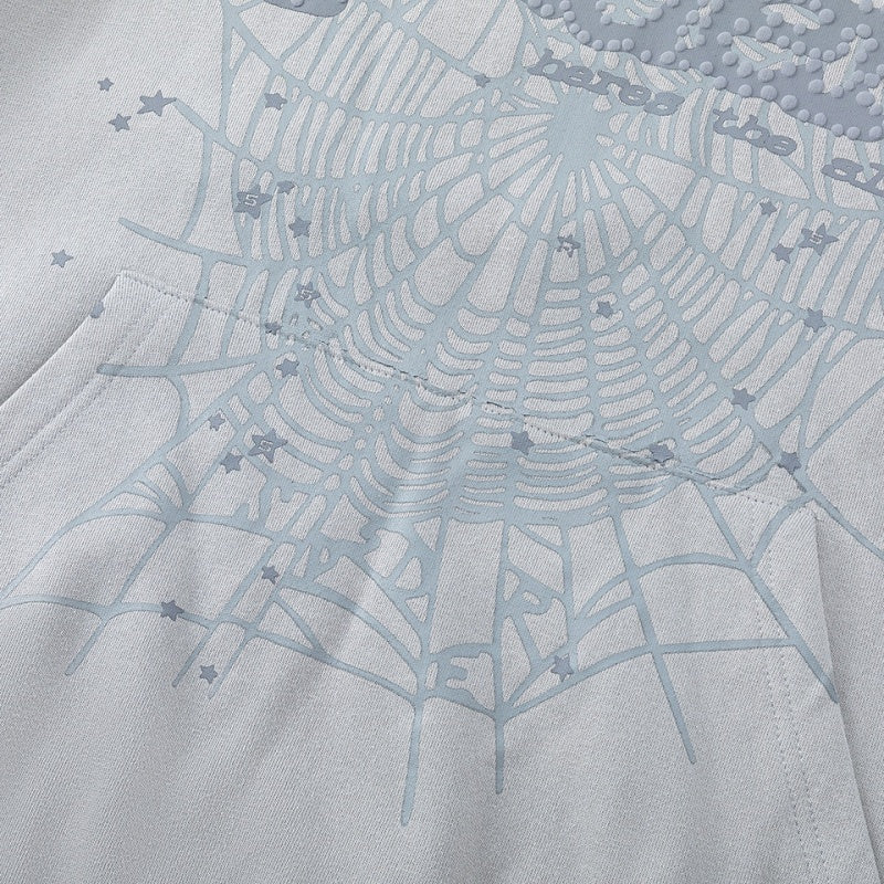 Spiderweb hoodie High-quality pure cotton for autumn and winter