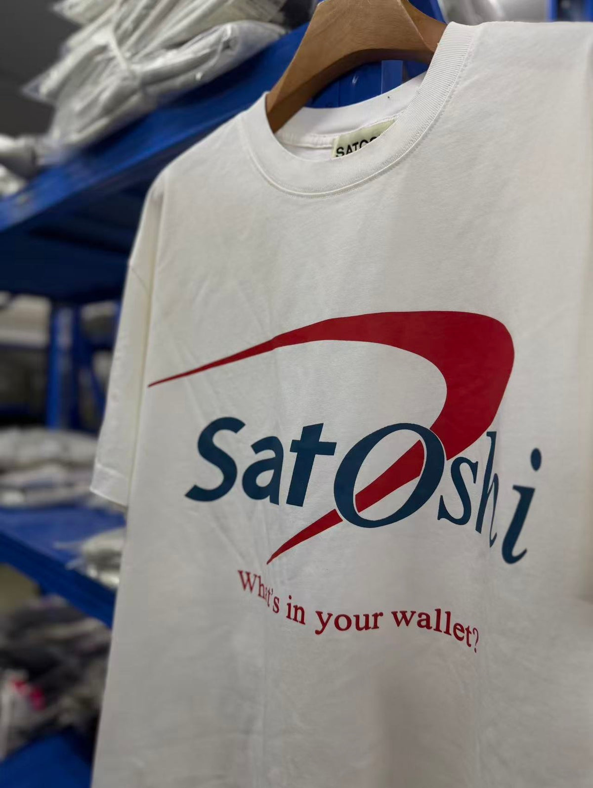 Satoshi Nakamoto t shirt High-quality heavyweight streetwear with a vintage, distressed aesthetic.