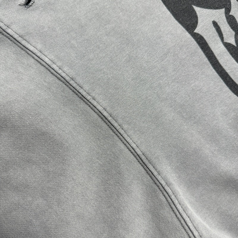 Unisex Vintage Hoodie Saint "West Coast Chopper" Limited Edition Washed & Distressed Hoodie – Featuring multi-zone handcrafted distressing and a heavyweight fabric with an enzyme-milled, faded wash finish.