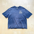 Unisex Vintage T Shirts GALLERY DEPT. 26SS "South Beach Exclusive" Street-Style T-Shirt: Multi-zone garment spray-distressing, hand-distressed hem, enzyme-washed finish, and vintage-style double-needle stitching.